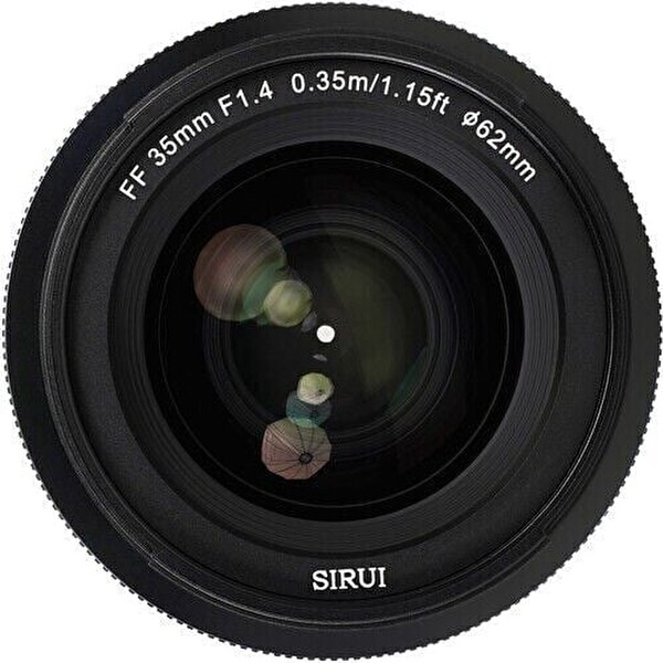 SIRUI AURORA 35 MM F1.4 AF Z Mount Aynasız Fotoğraf Makinesi Lensi