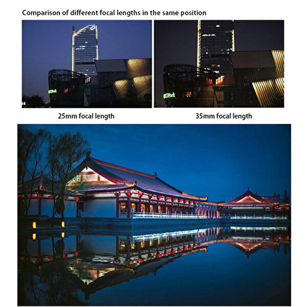 7Artisans 25 MM F1.8 Fuji (FX Mount) MF APS-C Lens Siyah