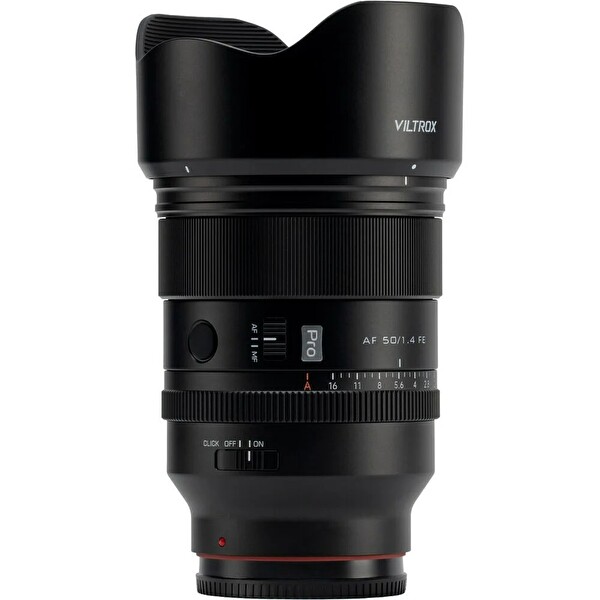 Viltrox AF 50 MM F1.4 Pro Full Frame Otomatik Netlemeli Lens (Sony E-Mount)