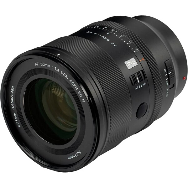 Viltrox AF 50 MM F1.4 Pro Full Frame Otomatik Netlemeli Lens (Sony E-Mount)