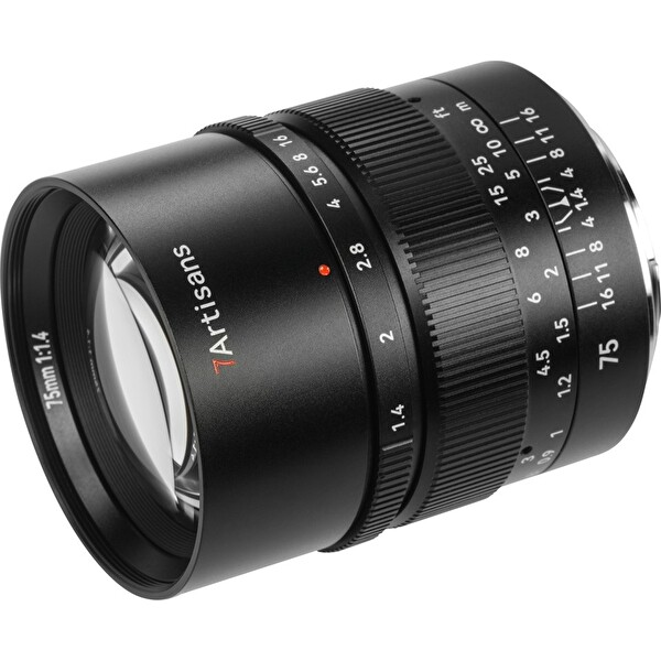 7Artisans 75 MM F1.4 Full Frame Sony E Mount Manuel Portre Lens – Güçlü Bokeh Performansı