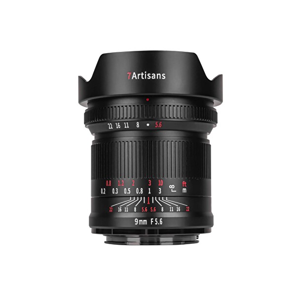 7Artisans 9 MM F5.6 Upgraded Manuel Focus Ultra Geniş Açı Lens Canon RF (EOS-R Mount)