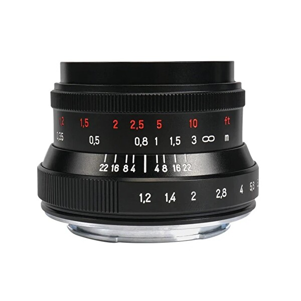 7Artisans 35MM F1.2 Mark II Nikon Z Mount MF APS-C Lens Siyah