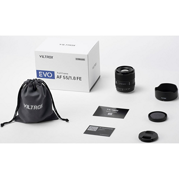 Viltrox AF 55MM F1.8 EVO FE Sony E Mount Full Frame Otomatik Odaklama Lens