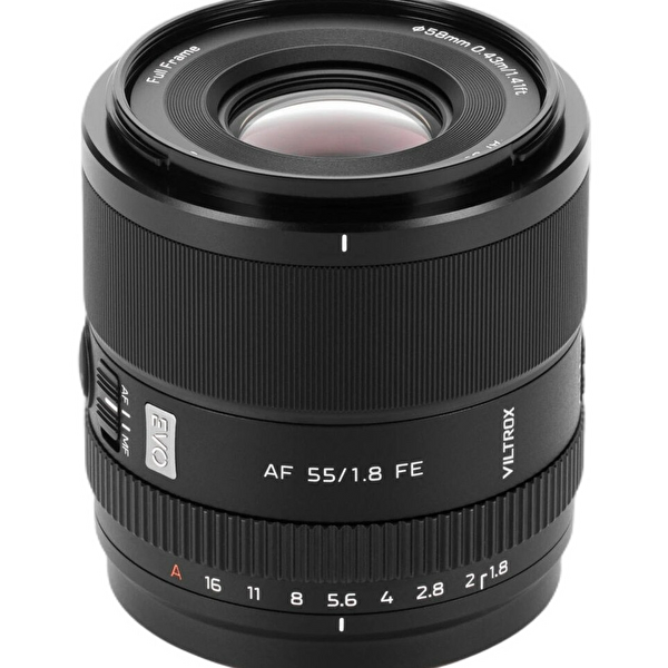 Viltrox AF 55MM F1.8 EVO FE Sony E Mount Full Frame Otomatik Odaklama Lens