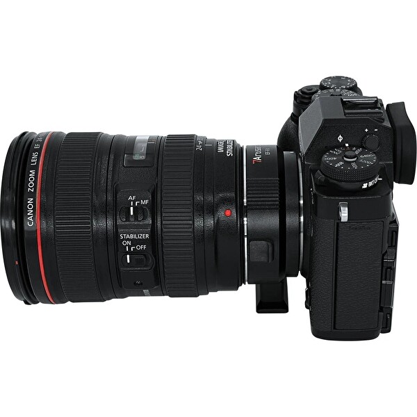 7Artisans Otomatik Netleme Adaptörü Canon EF Lens - Fujifilm X Gövde Uyumlu