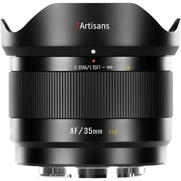 7Artisans AF 35MM F1.8 Fujifilm X Mount APS-C Otomatik Netleme Lens Siyah