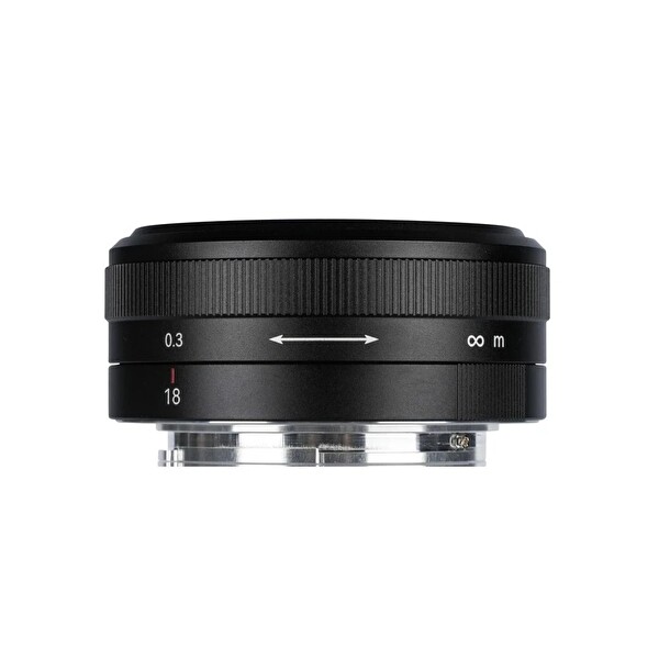 7Artisans 18MM F5.6 Sony E Mount Full Frame Manuel Netleme Lens Siyah