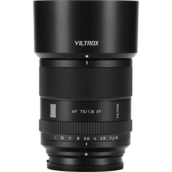 Viltrox AF 75mm F1.8 Evo XF Fujifilm APS-C Fotoğraf Makinesi Lensi (Resmi Distribütör Garantili)