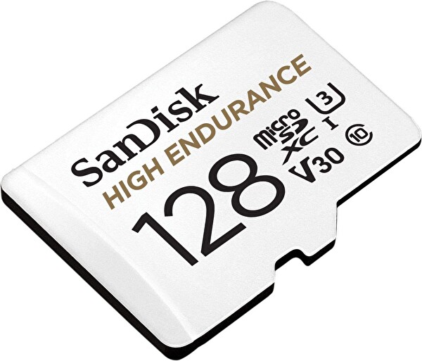 Sandisk SDSQQNR-128G-GN6İA High Endurance 128 GB 100/40MB/S Micro SDXC C10 V30 Hafıza Kartı