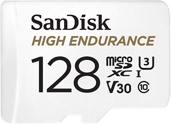 Sandisk SDSQQNR-128G-GN6İA High Endurance 128 GB 100/40MB/S Micro SDXC C10 V30 Hafıza Kartı