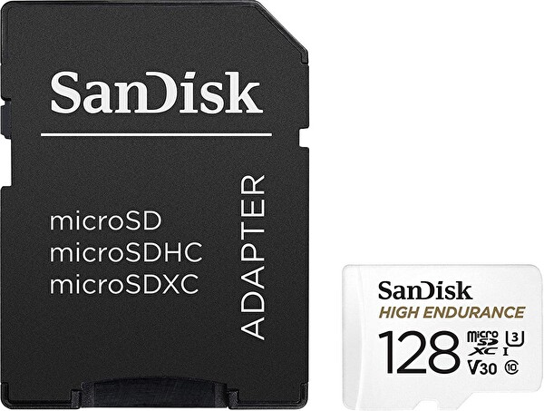 Sandisk SDSQQNR-128G-GN6İA High Endurance 128 GB 100/40MB/S Micro SDXC C10 V30 Hafıza Kartı