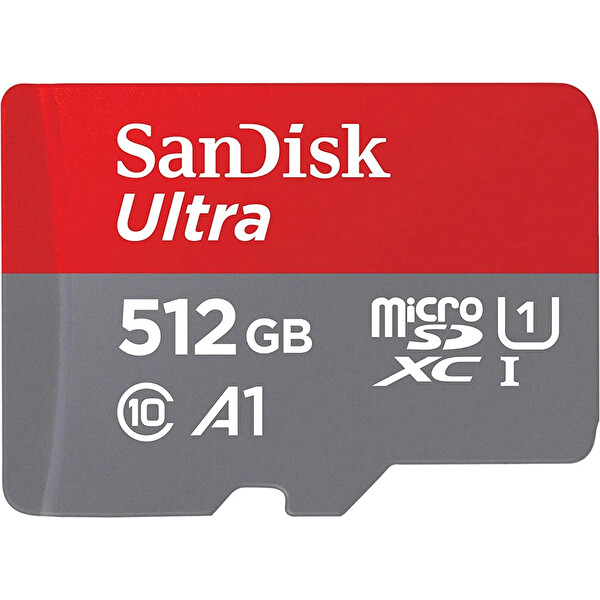 Sandisk Ultra 512 GB 150 B/s MicroSDXC UHS-I Hafıza Kartı SDSQUAC-512G-GN6MN