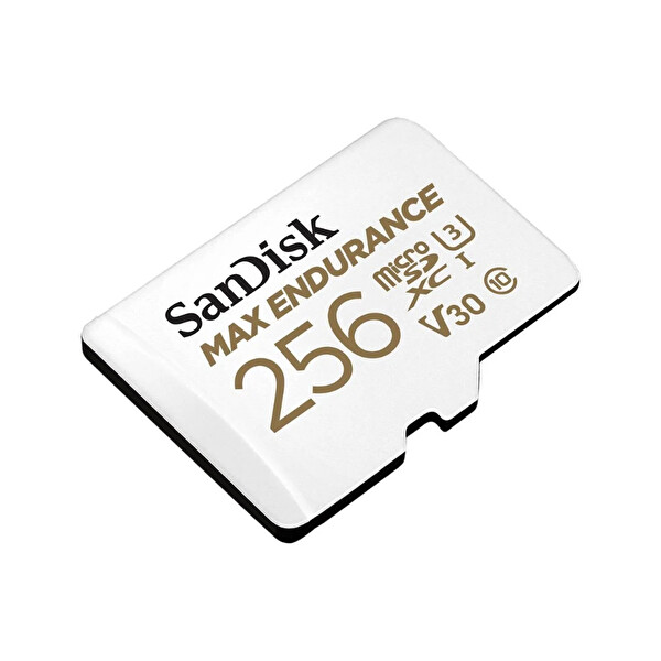 Sandisk Max Endurance SDSQQVR-256G-GN6IA 256 GB 100/40 MB/s MicroSDXC C10 V30 Adaptörlü Hafıza Kartı