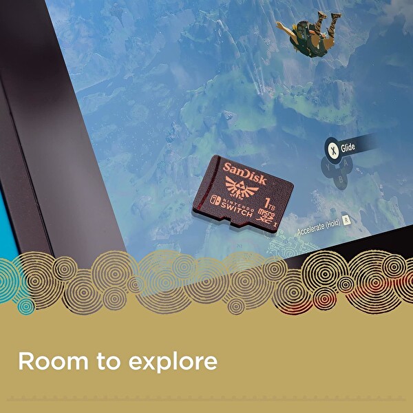 Sandisk Nintendo Switch SDSQXAO-1T00-GN6ZN 1 TB 100Mb/s MicroSDXC Hafıza Kartı