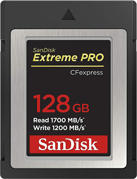 Sandisk Sandisk Extreme Pro SDCFE-128G-GN4NN CFexpress 128 GB 1700 MB/S Type B XQD 4K Hafıza Kartı