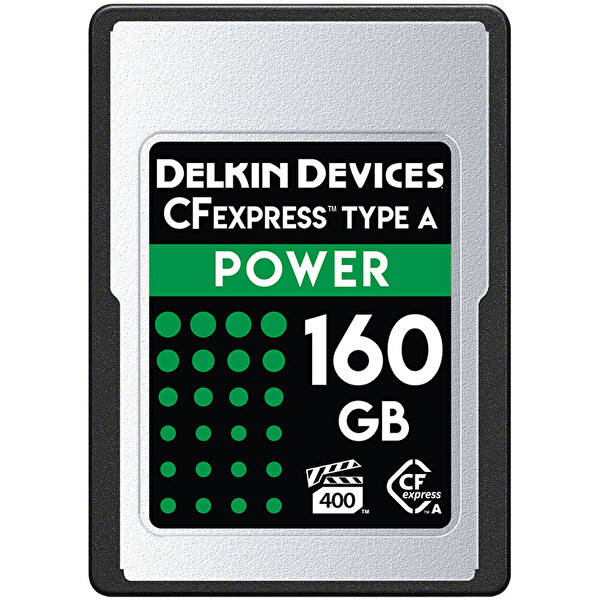 Delkin Devices DCFXAP2X160 160GB Power CFexpress Type-A Hafıza Kartı (2'li Paket)