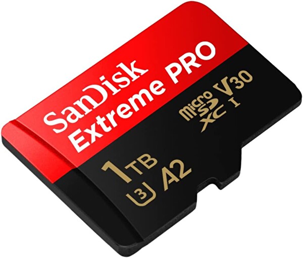 Sandisk Extreme Pro SDSQXCD-1T00-GN6MA 1 TB 200/140 MB/s microSDXC UHS-I A2 V30 Adaptörlü Hafıza Kartı
