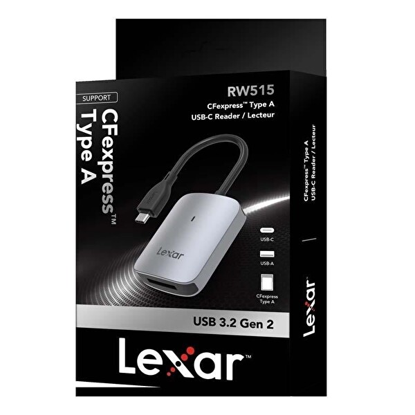 Lexar RW515 CFexpress Type-A USB 3.2 Gen2 Kart Okuyucu