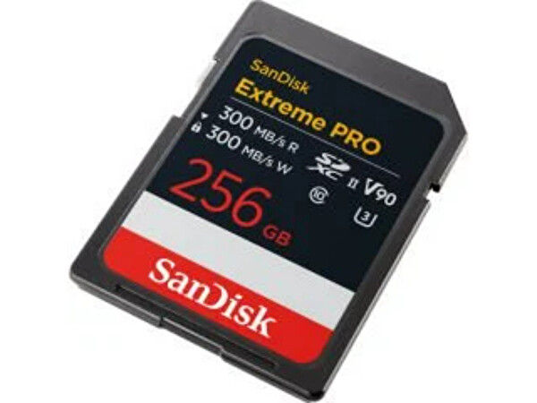 Sandisk Extreme Pro SDSDXDM-256G-GN4IN 256 GB 300-300 MB/s SDXC V90 UHS-II U3 8K-4K UHD Hafıza Kartı