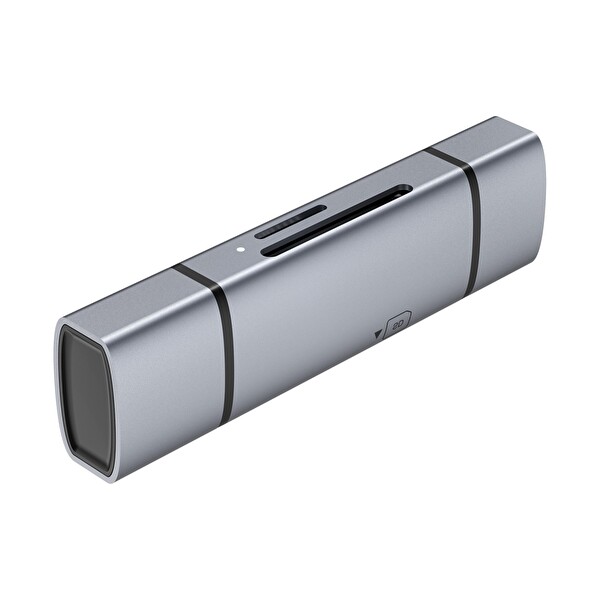 Juo USB 3.2 Type-C ve USB-A OTG SD / Micro SD Hafıza Kart Okuyucu JHB12