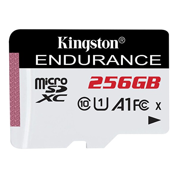 Kingston High Endurance SDCE/256GB 256 GB Class 10 UHS-I A1 Micro SD Kart
