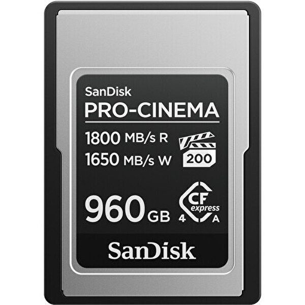 Sandisk Pro-Cinema CFexpress 960 GB Type A Hafıza Kartı