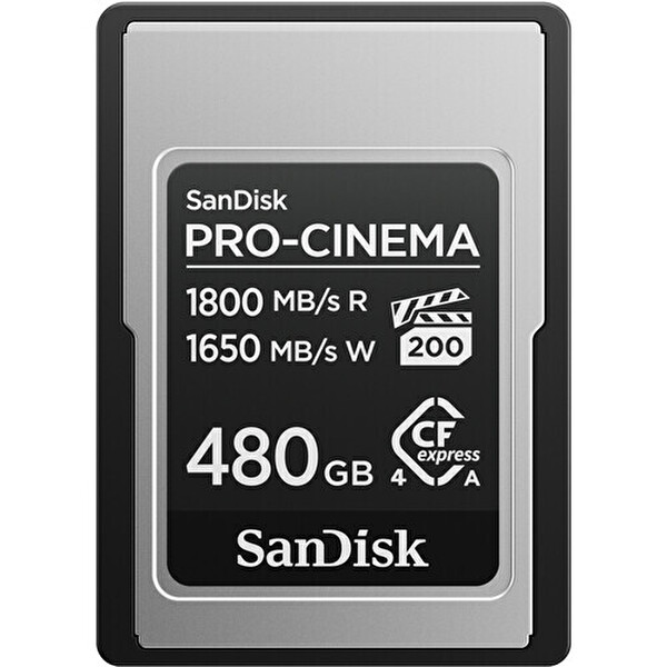 Sandisk Pro-Cinema CFexpress 480 GB Type A Hafıza Kartı