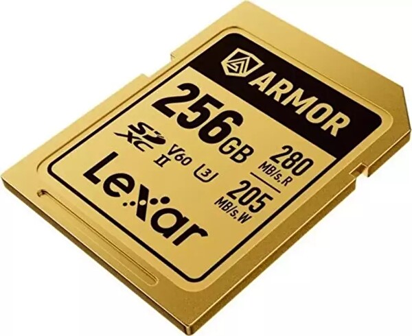 Lexar Armor 256GB 280-210MB LSDAMGL256G-RNNNG V60 SD Hafıza Kartı