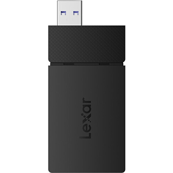 Lexar LRW360U USB 3.2 Gen1 255MB/sn Çift Yuvalı Micro SD-SD Kart Okuyucu