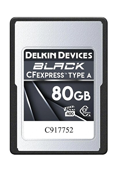 Delkin Devices Black 80GB CFexpress Type A Hafıza Kartı