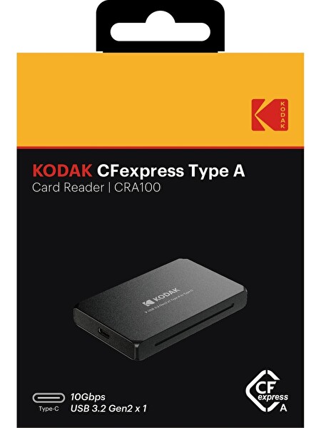 Kodak CRA100 CFexpress Type A 10Gbps USB-C Kart Okuyucu