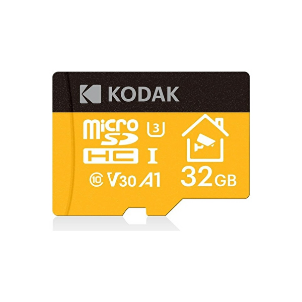 Kodak 256GB Micro SDXC UHS-I U3 V30 PRO 4K Video Kayıt Destekli Drone Aksiyon Kamera ve Mobil Cihaz Uyumlu Hafıza Kartı