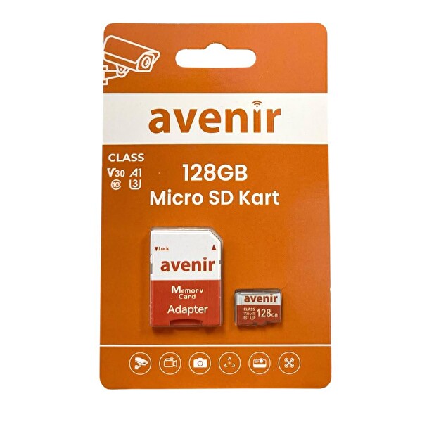 Avenir AV-SD128 128 GB Micro SD Hafıza Kartı