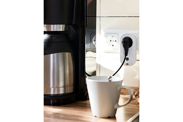 Brennenstuhl Comfort Line Serisi 25 Metre Uzaktan Kumandalı 4'ü Beyaz Priz Seti