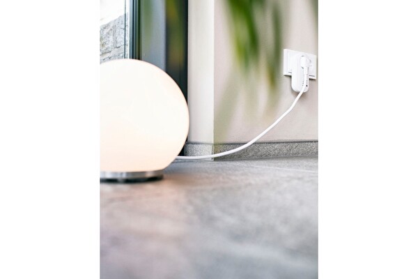 Brennenstuhl WA 3600 LRF01 433 Wifi Özellikli Zaman Ayarlı Ses Kontrollü 433 MHZ Vericili Akıllı Priz