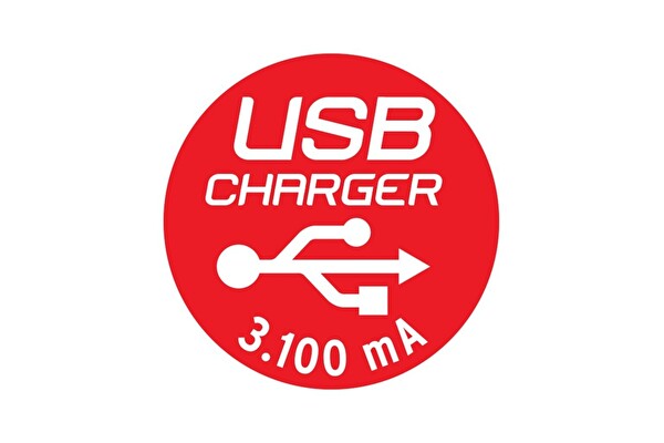 Brennenstuhl Premium Line Serisi 2 X USB 3100 Mah 6 Soketli 3 Metre Uzatma Priz