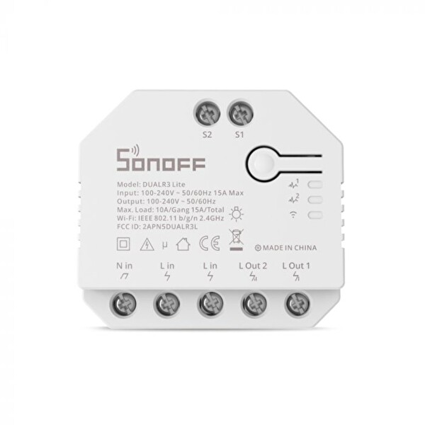 Sonoff Dual R3 Li̇te Akıllı Röle