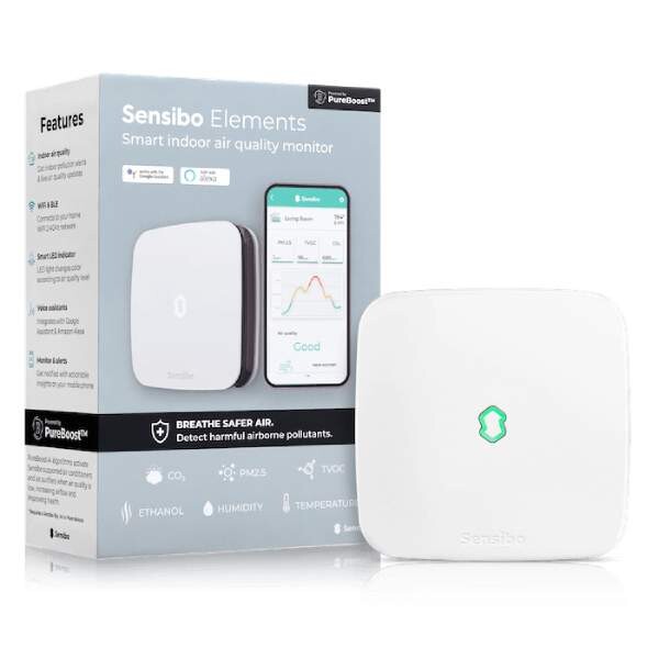 Sensibo Elements Akıllı WiFi Hava Kalitesi Sensörü