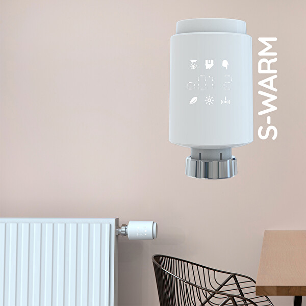 Bilicra S-warm Akıllı Termostatik Radyatör Vanası