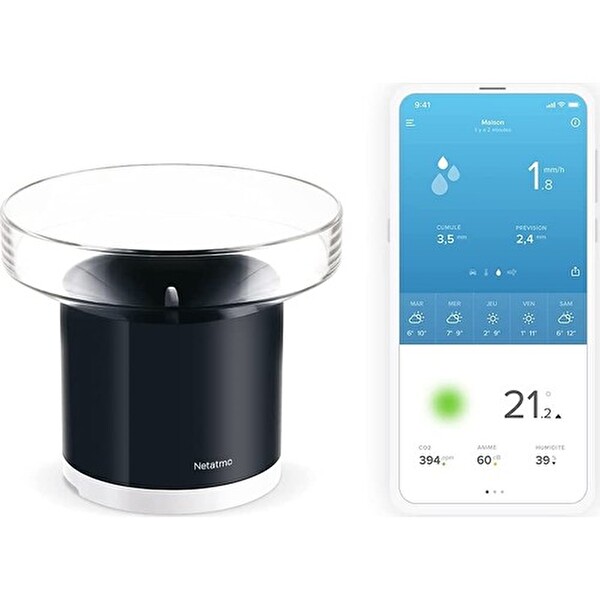 Netatmo NRG01-WW Akıllı Yağmur Göstergesi