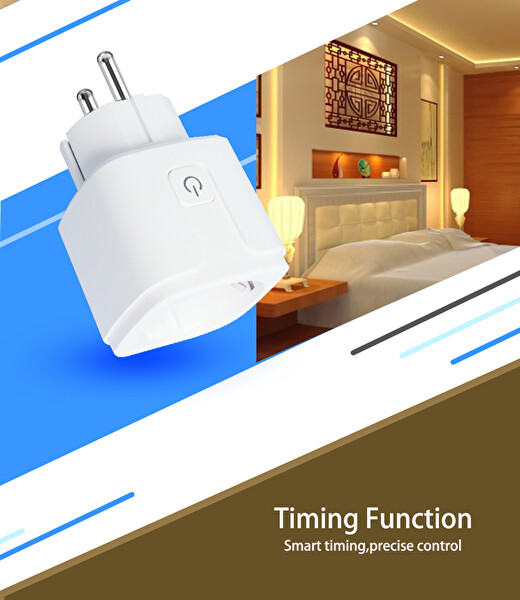 Tsmart Kablosuz 16 Amper Tuya Destekli Akıllı Priz