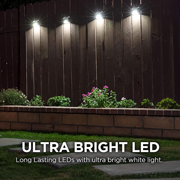 Home Zone Security Dış Mekan İçin Güneş Enerjili Duvar Işıkları