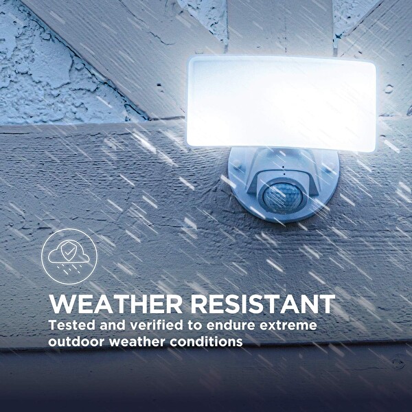 Home Zone Security Hareket Sensörlü Dış Mekan Işığı 18W 1600 Lümen