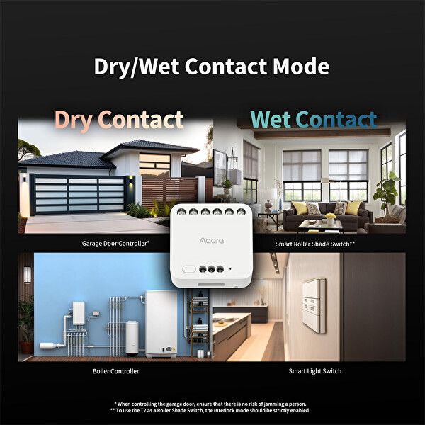 Aqara Akıllı Çift Role Modülü