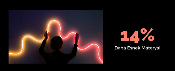 Govee Neon LED Şerit 2.Nesil (3M)-Beyaz H61D3301