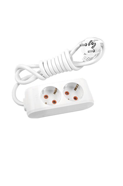 Viko Multi-Let 2'li Çocuk Korumalı Grup Priz 5 Metre