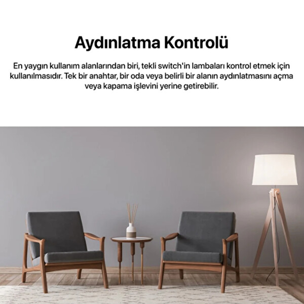 Xenon Smart İki Çıkışlı Akıllı Anahtar İkili Switch Mobil Uygulama Denetimli Akıllı Anahtar Modülü (Wi-Fi 2.4 GHz) X7014