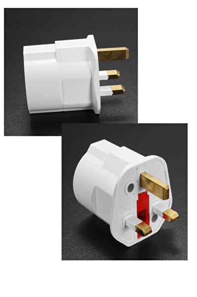 Şahnet İngiliz Erkek Türk Dişi Universal Priz Dönüştürücü - Arabistan Türkiye Priz Çevirici