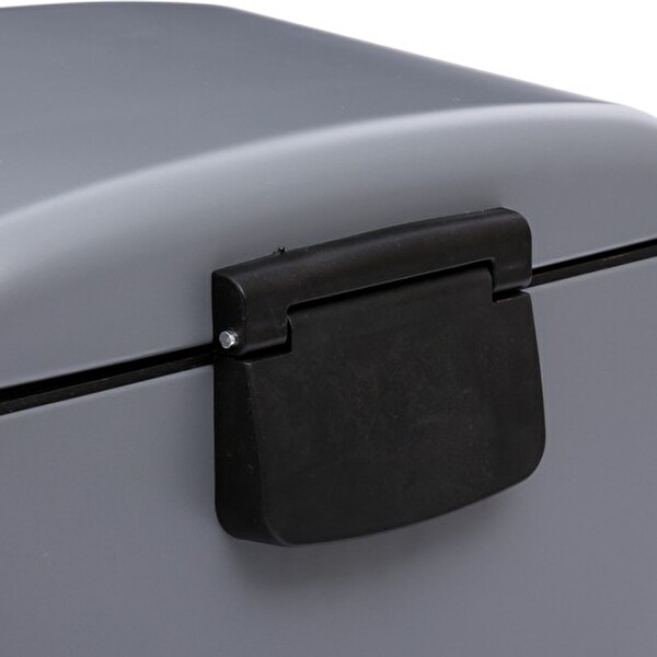5five Simply Smart Ariane 30 L Metal Antrasit Gri Çöp Kovası 133683